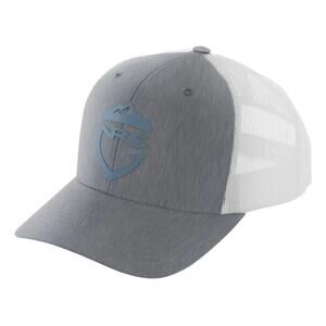 NWOT!  NRS - Gray Fishing 5 Panel Mesh Snapback Trucker Hat